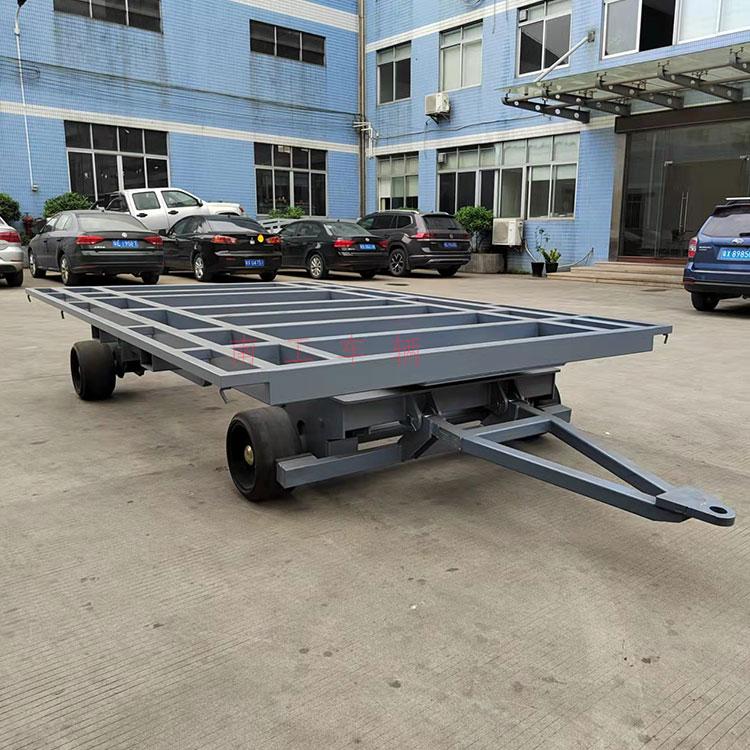 5T骨架式平板拖車(chē)全掛車(chē)