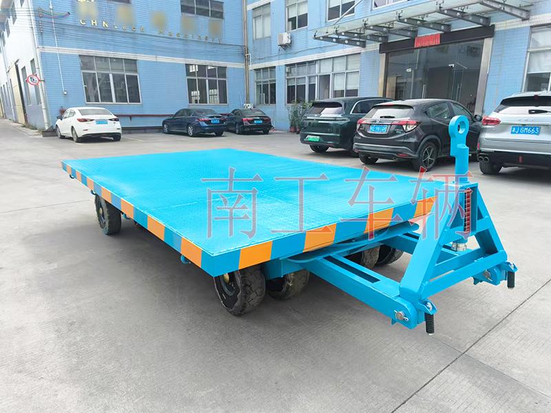 9噸平板拖車 無動(dòng)力牽引工具拖車