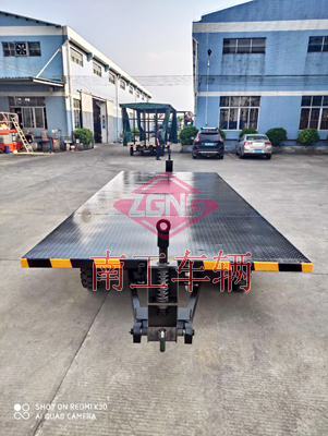 5噸雙牽引平板車(chē) 叉車(chē)牽引工具全掛拖車(chē)I.jpg