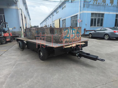10噸自走式拖車(chē)底盤(pán) 電動(dòng)平板車(chē)I.jpg