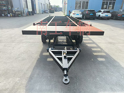 12噸骨架式平板拖車 帶角鎖剎車全掛車1I.jpg