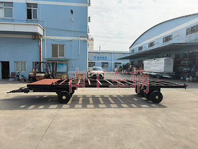 12噸骨架式平板拖車 帶角鎖剎車全掛車4I.jpg